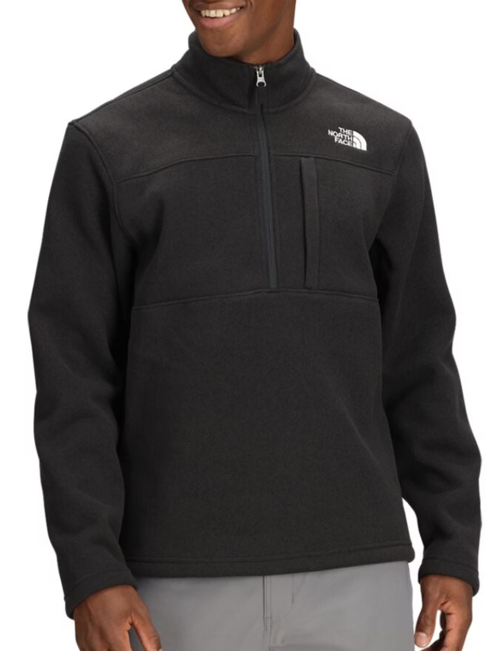 The North Face Black 1/4-Zip Fleece Jacket